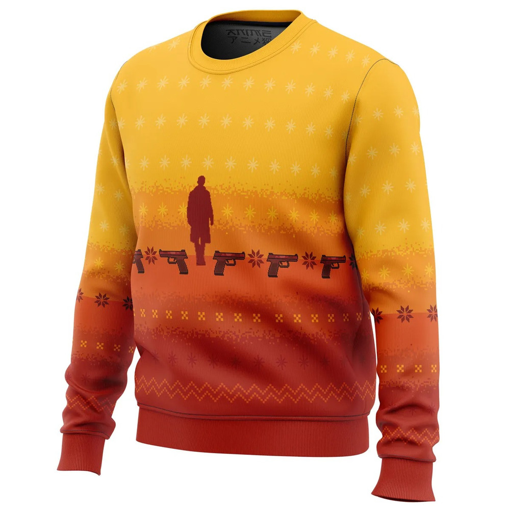 Blade Runner 2049 All Over Print Ugly Hoodie 3D Zip Hoodie 3D Ugly Christmas Sweater 3D Fleece Hoodie