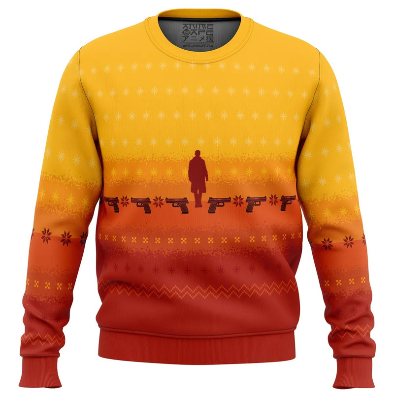 Blade Runner 2049 All Over Print Ugly Hoodie 3D Zip Hoodie 3D Ugly Christmas Sweater 3D Fleece Hoodie