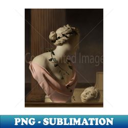 Trompe lOeil with a Bust of Venus by Caesar van Everdingen - Unique Sublimation PNG Download - Perfect for Sublimation Art