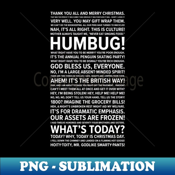 Muppet Christmas Carol Quotes Modern Sublimation PNG File Inspire muppet-christmas-carol-quotes-modern-sublimation-png-file-inspire