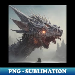 dragon majesty - png transparent sublimation design - transform your sublimation creations