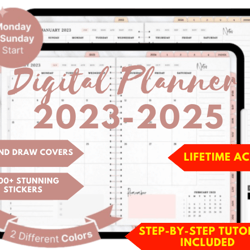 The World's Bestselling Digital Planner 2023-2024-2025