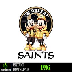 NFL Mouse Couple Football Team Png, Choose NFL Football Teams inspired Mickey Mouse Png, Game Day Png (24)