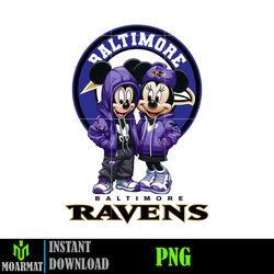 NFL Mouse Couple Football Team Png, Choose NFL Football Teams inspired Mickey Mouse Png, Game Day Png (8)