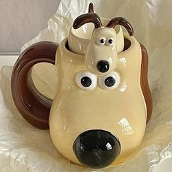 new wallace&gromit ceramic mug breakfast milk oats cute cartoon large capacity coffee cup creative gifts for boys & girl