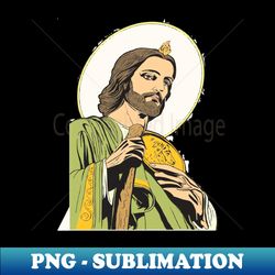 saint jude - artistic sublimation digital file - stunning sublimation graphics