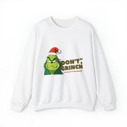 grinch unisex heavy blend crewneck sweatshirt