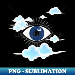 evil eye in the sky - sublimation-ready png file - transform your sublimation creations