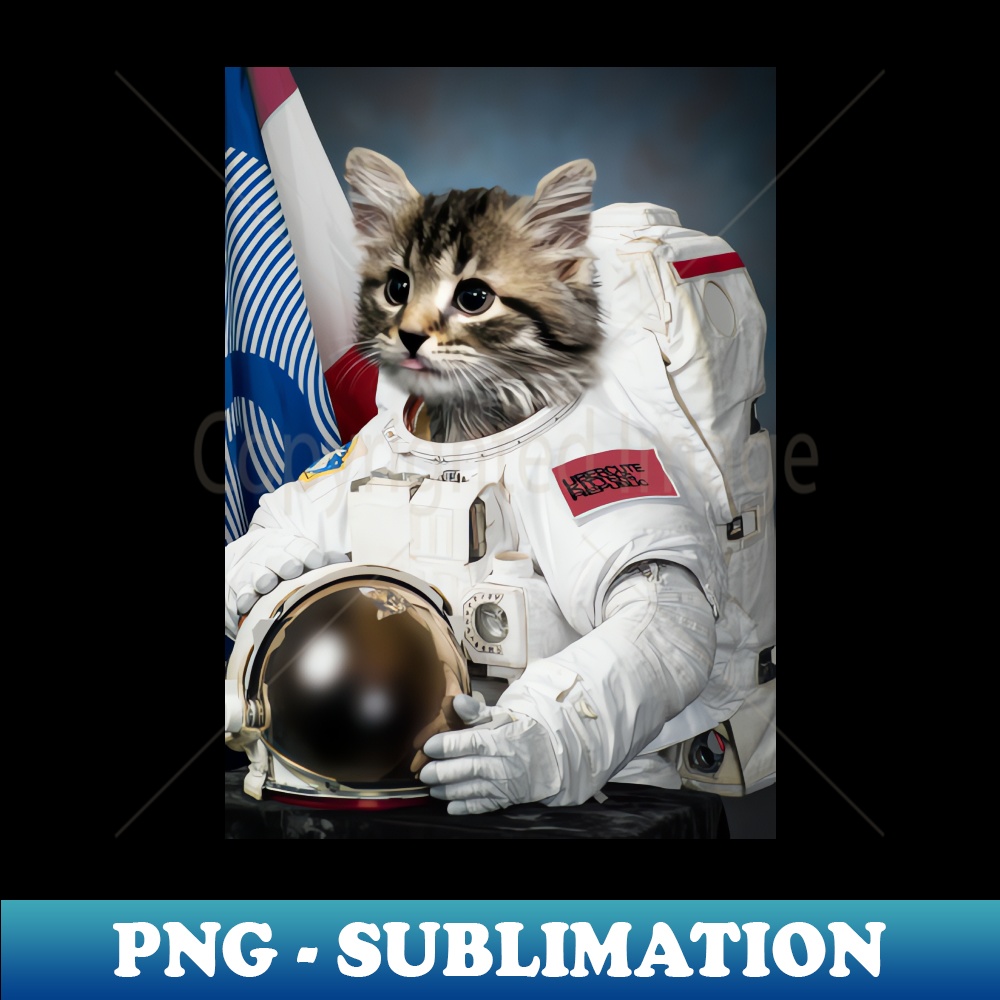 TE-20231111-2117_Astronaut Cat - Print  Home Decor  Wall Art  Poster  Gift  Birthday  Cat Lover Gift  Animal print Canvas Print 8286.jpg