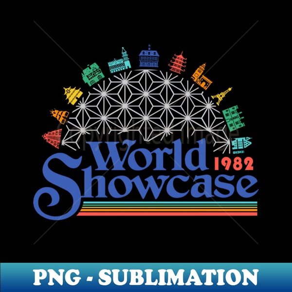 World Showcase Epcot Inspired clear background art by Kelly - Inspire ...