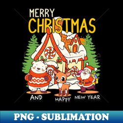 merry christmas and happy new year  warm wishes  seasons greetings - elegant sublimation png download - defying the norms
