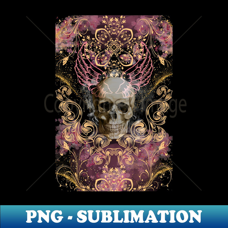 XI-20231111-28402_Skull with gold and rose designs 7619.jpg