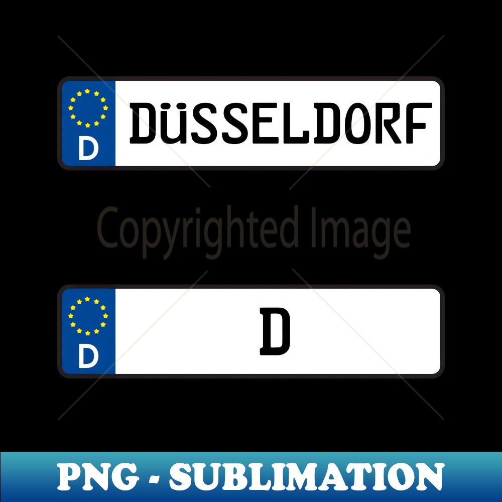 XM-20231111-9167_Dusseldorf kennzeichen Sticker German Car License Plate Kfz Kennzeichen 5449.jpg