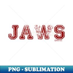 retro vintage jaws logo - modern sublimation png file - unleash your creativity