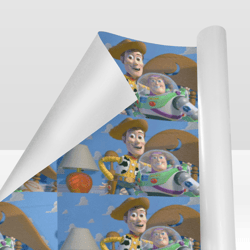 toy story gift wrapping paper 58"x 23" (1 roll)