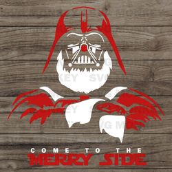 Come To The Merry Side Svg Png, Merry Christmas Png, Star War Christmas Vibes Png, Xmas Holiday SVG EPS DXF PNG