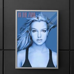 britney spears britney spears poster britney spears album poster in the zone album poster wall art.jpg