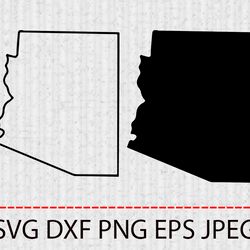 arizona svg,png,eps cameo cricut design template stencil vinyl decal tshirt transfer iron on
