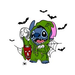 Stitch Cosplay Oogie Boogie PNG Sublimation File