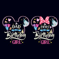 Bundle Birthday Girl Family Png, Happy Birthday Png, Birthday