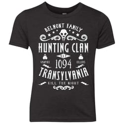 hunting clan youth triblend t-shirt