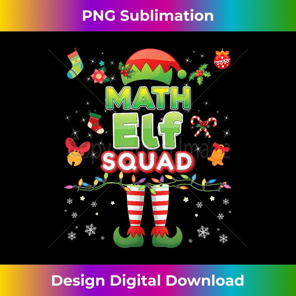 Math Elf Squad Christmas Light Suit Student Teacher M - Time - Inspire ...