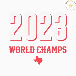 texas rangers 2023 world champs svg digital cricut file