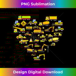 types of construction excavator bulldozer truck crane - deluxe png sublimation download - crafted for sublimation excellence