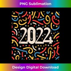 Happy New Year 2024 Hello 2024 Funny Party Family Christmas Tank To - Vibrant Sublimation Digital Download - Elevate Your Style with Intricate Details
