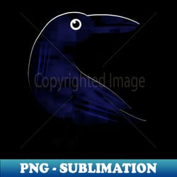 black crow - trendy sublimation digital download - add a festive touch to every day