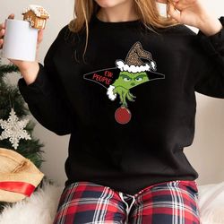 ew people hoodie, christmas funny grinch sweatshirt, ew grinnch face xmas, christmas shirt gift for family xmas, husband