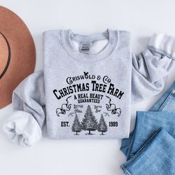 griswold christmas sweatshirt, griswold co sweater, family vacation, xmas family christmas, christmas tree farm sweatshi