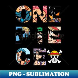 ONE PIECE ANIME - Premium Sublimation Digital Download - Perfect for Sublimation Art