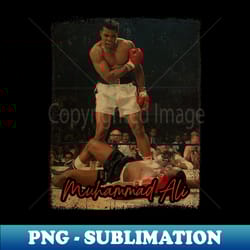 80s classic mihammad ali - decorative sublimation png file - create with confidence