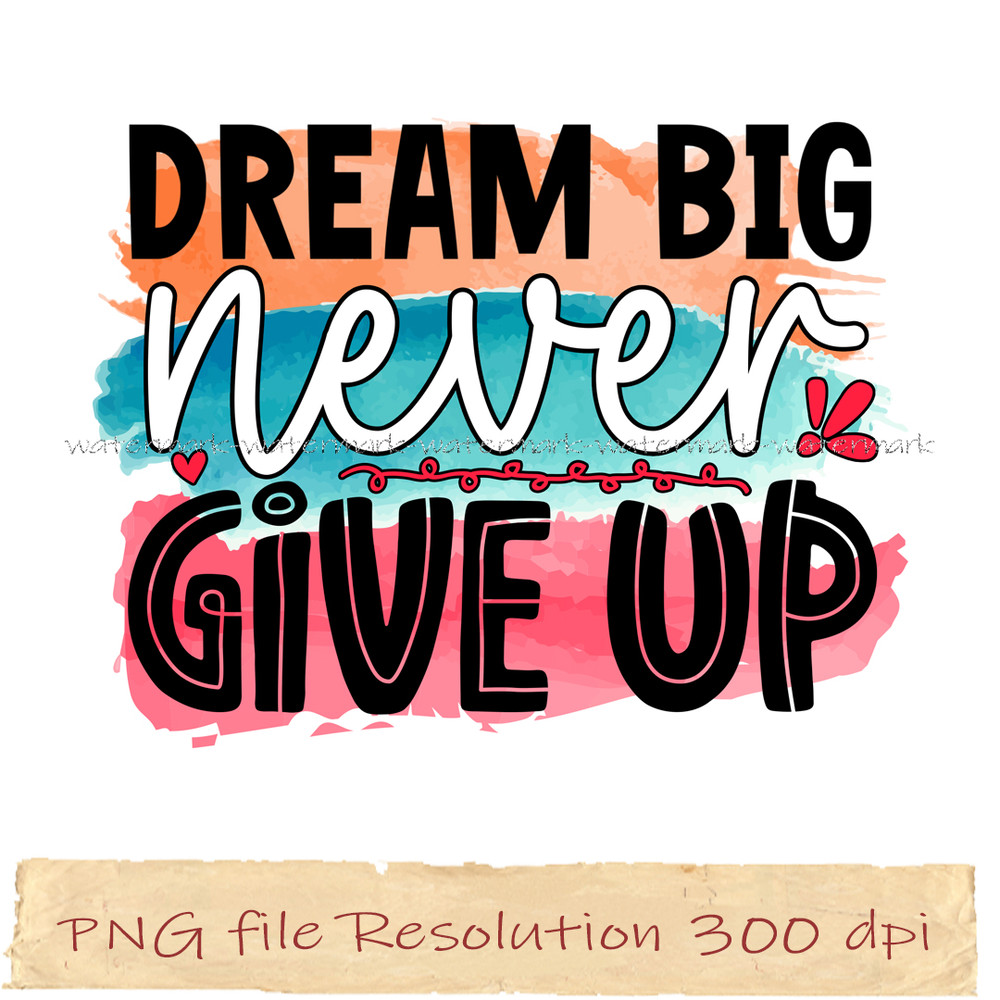 Dream big never give up.jpg