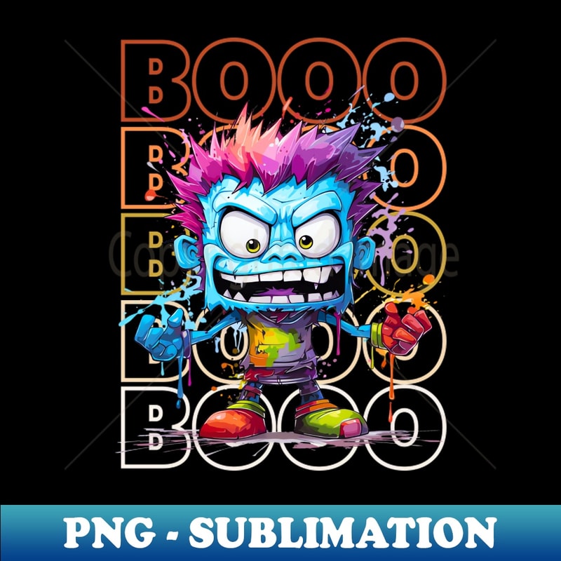 MR-20231112-17902_Little Monster Big Heart Chibi Booo Frankenstein Tee 8546.jpg