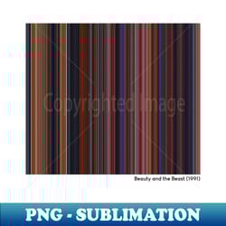 beauty and the beast 1991 - every frame of the movie - instant png sublimation download - bold & eye-catching