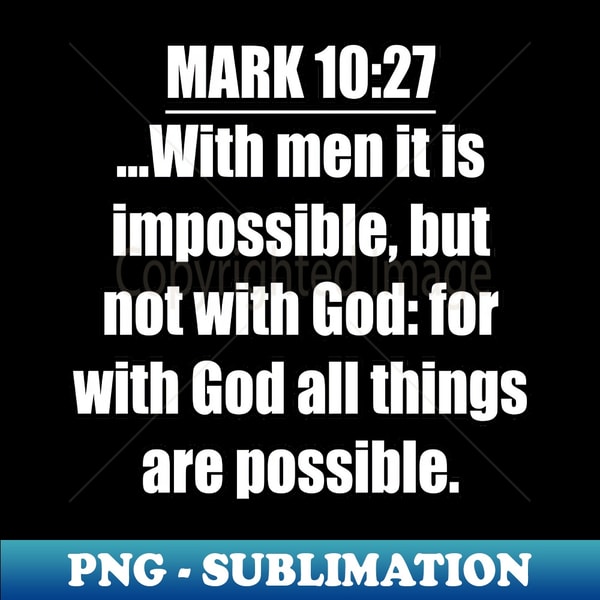 Mark 1027 King James Version KJV Decorative Sublimation PN Inspire Mark 1027 king james version kjv decorative sublimation pn inspire