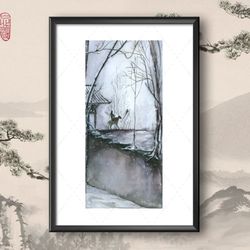 Art Print Ride inspired by Mo Dao Zu Shi / A4 / Forget About Regrets / Lan Wangji / Wei Wuxian
