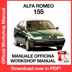 WORKSHOP MANUAL SERVICE REPAIR SERVICE REPAIR ALFA ROMEO 155 (EN)