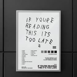 drake drake poster drake album poster iyartitl album poster wall art.jpg