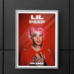 lil peep lil peep poster lil peep album poster hellboy album poster wall art.jpg