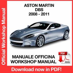 WORKSHOP MANUAL SERVICE REPAIR ASTON MARTIN DBS (2008-2011) (EN)