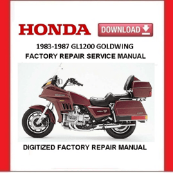 1983-1987 HONDA GL1200 GOLDWING Factory Service Repair Manual pdf Download