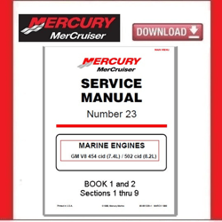MERCURY MerCruiser Service Manual 23 GM V-8 pdf Download