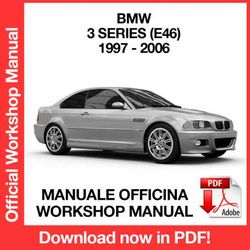 WORKSHOP MANUAL SERVICE REPAIR BMW 3 SERIES E46 (1997-2006) (EN)