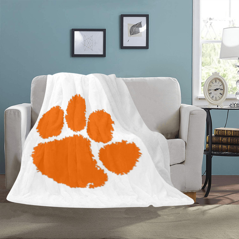 Clemson Tigers Blanket Lightweight Soft Microfiber Fleece.png