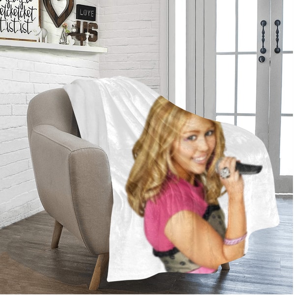 Hannah Montana Blanket Lightweight Soft Microfiber Fleece.png