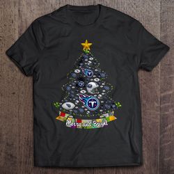 merry and bright toronto blue jays mlb christmas tree shirt