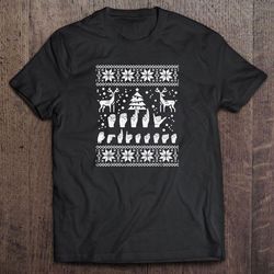 merry christmas sign language asl tshirt